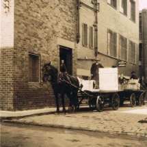 Cart delivery to H.B. Selby & Co Swanston Street office